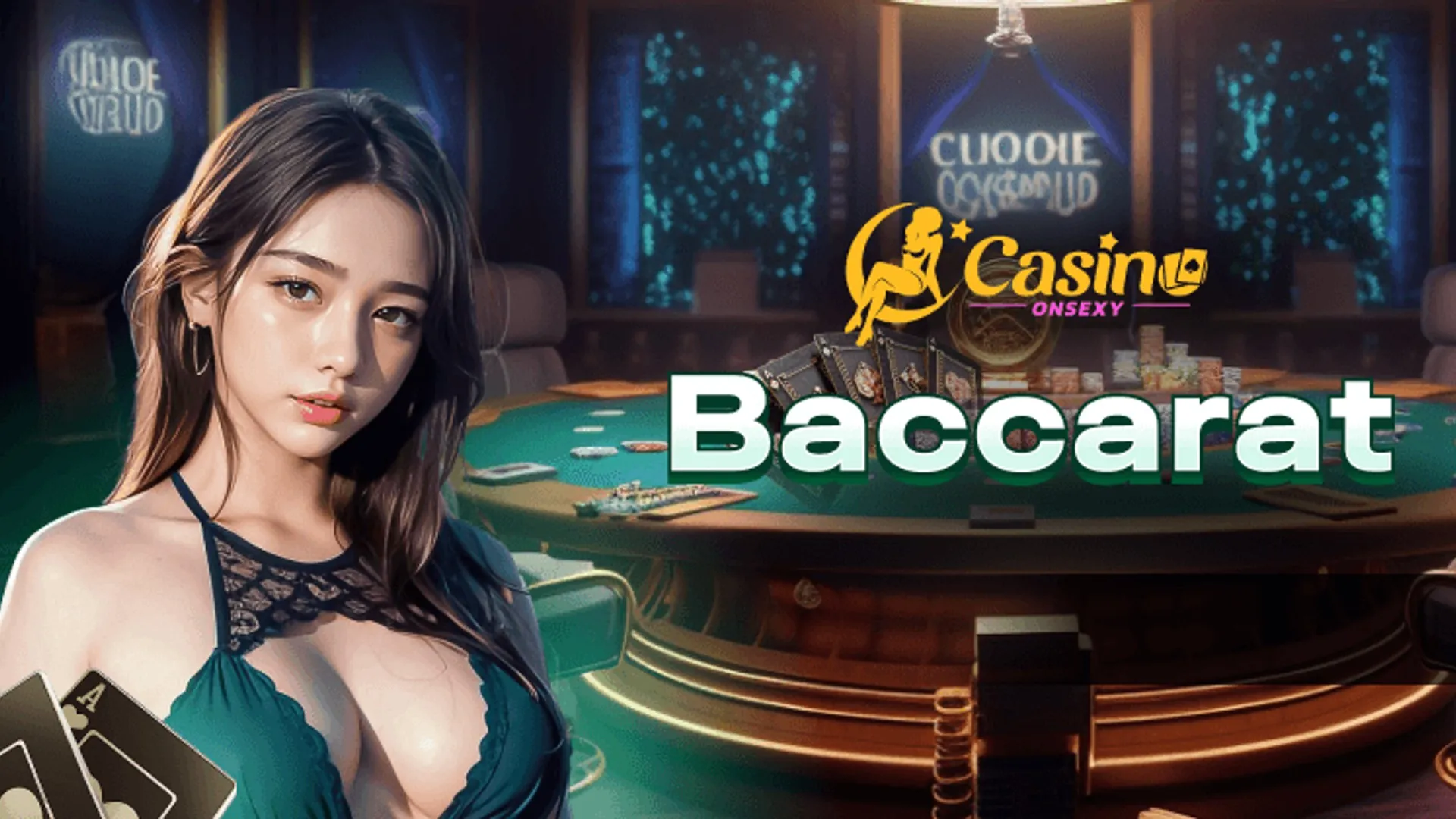 Bàn Baccarat sang trọng tại TG88 Casino