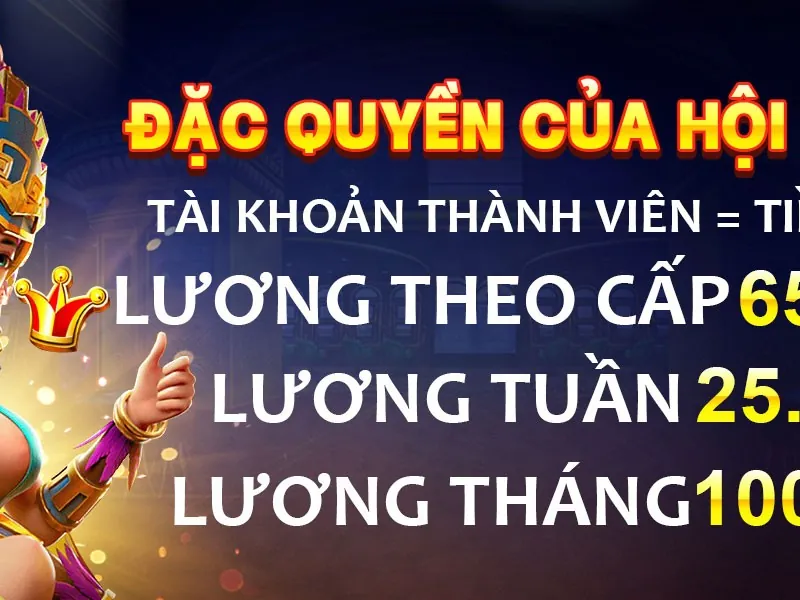 Hình ảnh chương trình VIP và ưu đãi độc quyền tg88 casino